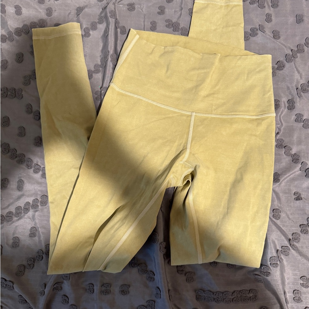 lululemon athletica Yellow Leggings